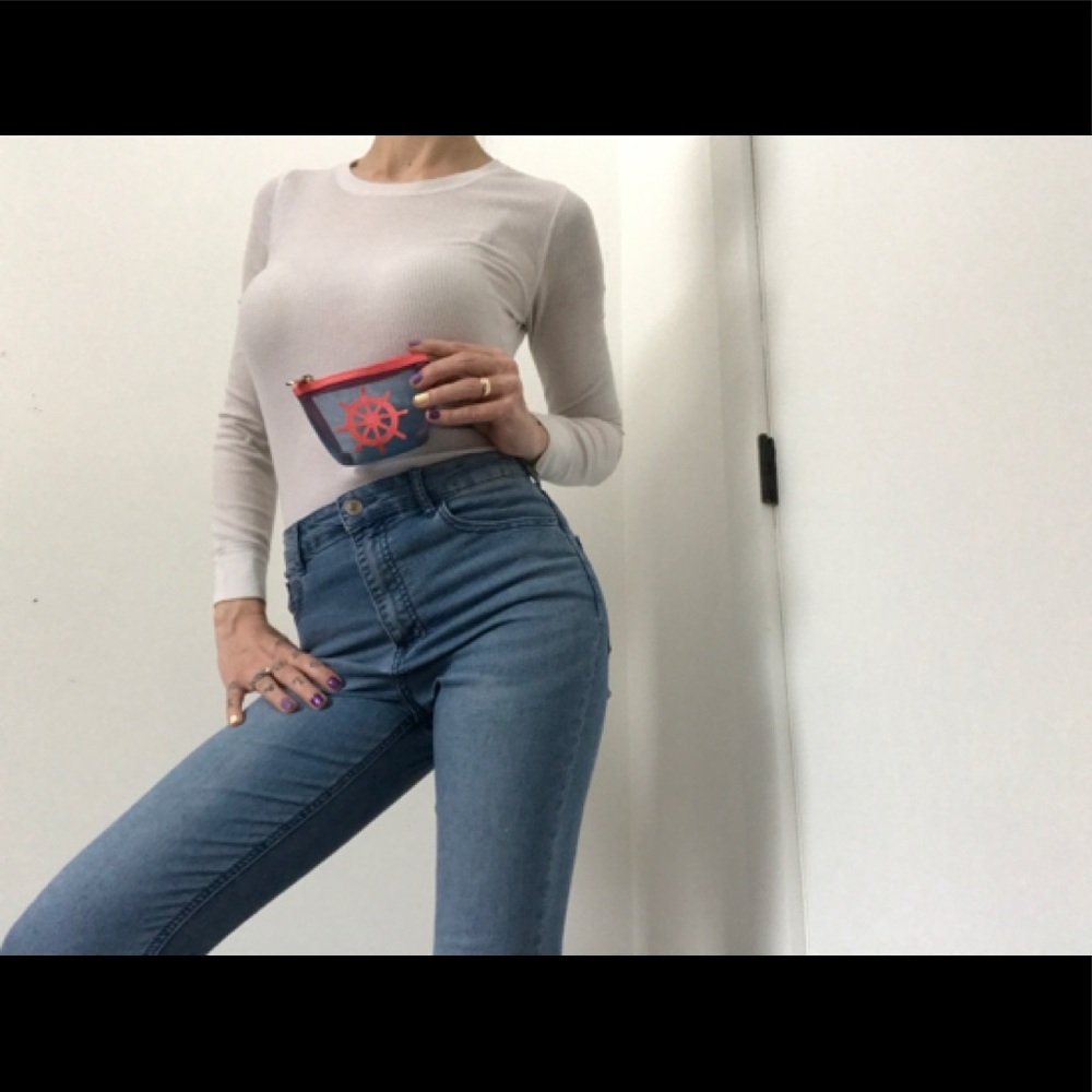 OLOL Nautical Theme Ships Wheel Coin Purse - Picture 4 of 11